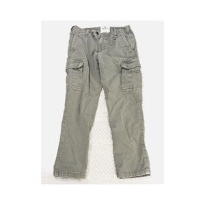 Hollister Men's Cargo Pants in Gray